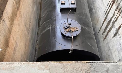 Underground Fuel Storage Tank at PSO